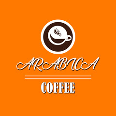 coffee cup logo template