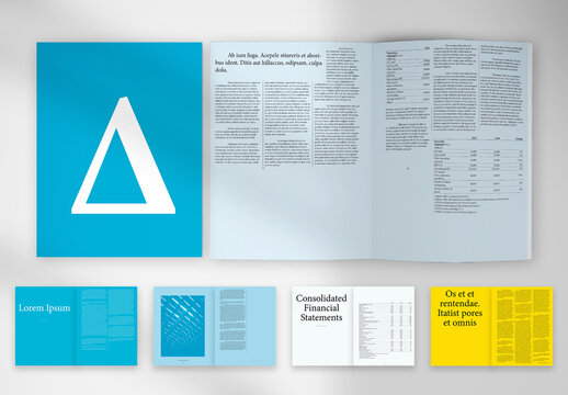 Annual Report with Color Grading