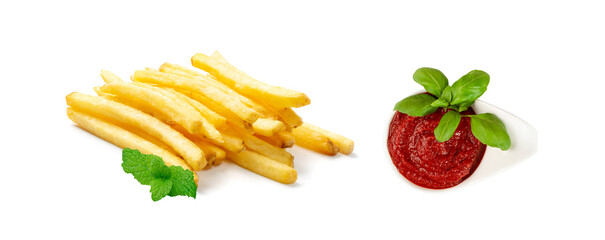 French Fries Isolated