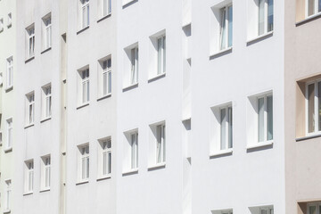 Moderne Mehrfamilienhäuser, Rostock, Mecklenburg-Vorpommern, Deutschland, Europa