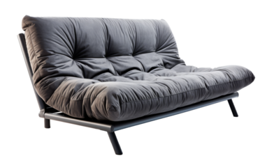 Convertible Sofa Bed on white background