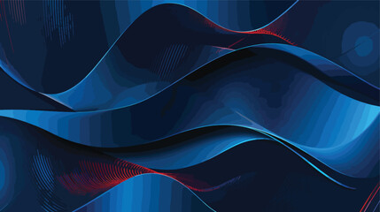 Vector Minimal geometric background. Dynamic blue