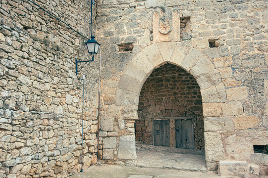 Ancient gateway of Rello&rsquo;s castle