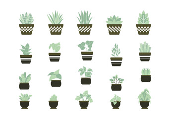 Plant House Potted Element Set