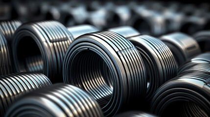 Aluminum metal fittings rolls, heavy industrial production