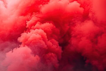 Red smoke background