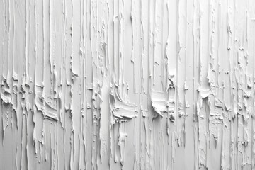 Strokes on white wall by paint