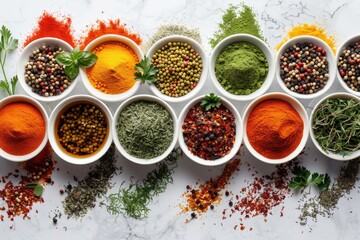 Organic seasoning powder an essential requirement for delicious food advertising food photography