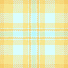 Check texture seamless of fabric pattern vector with a tartan background plaid textile.