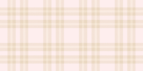 Soft plaid texture tartan, folklore fabric check vector. List pattern textile seamless background in white and light colors.