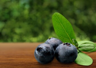 Tasty ripe fresh Blueberries fruits collection