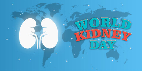 Vector illustration for World Kidney Day.