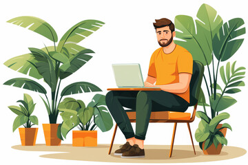 Professional therapist offering virtual psychological counseling services online