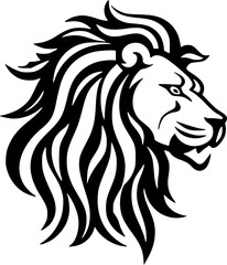 Fototapeta premium Lion - High Quality Vector Logo - Vector illustration ideal for T-shirt graphic