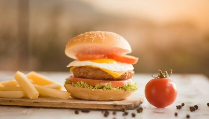 おいしいハンバーガー
