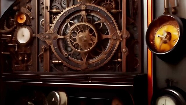 Cinematic, Steampunk Wall Art (HD 1080p)
