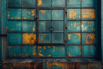 Old rusty metal structures. Abstract Background with Construction Elements