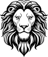 Fototapeta premium Cecil | Black and White Vector illustration