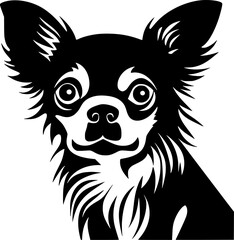 Obraz premium Chihuahua - High Quality Vector Logo - Vector illustration ideal for T-shirt graphic