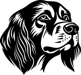 Fototapeta premium Dog - Minimalist and Flat Logo - Vector illustration