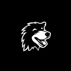 Fototapeta premium Dog | Minimalist and Simple Silhouette - Vector illustration