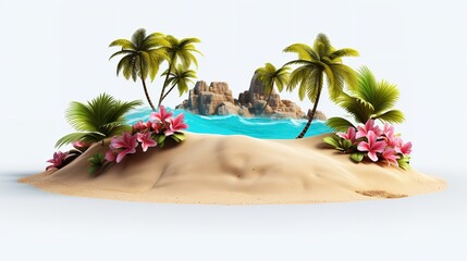 Obraz premium 3D Render of 