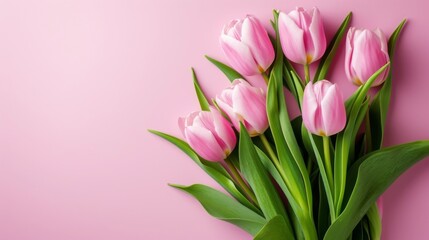 Happy Women's Day on 8 March concept photo, copy space