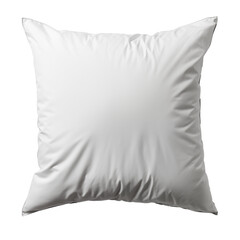 White pillow on a transparent background.