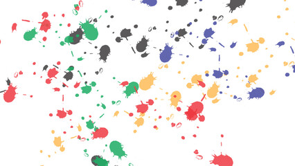 Abstract paint splash background wallpaper vector image for backdrop or presentation