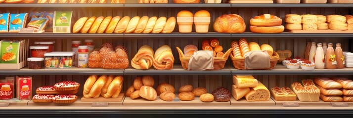 convenience store bakery
