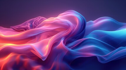 fluid hues abstract wallpaper. abstract background - obrazy, fototapety, plakaty