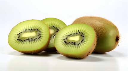 Fototapeta premium Succulent kiwi a vibrant and vitamin-packed fruit