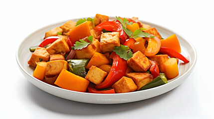 Veggie stir-fry with tofu a vibrant and healthy
