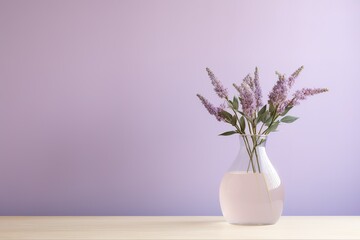 hyacinth in vase isolated on a Transparent background. Generative AI