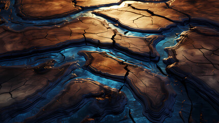 Naklejka premium Wood texture and background, dark wood texture