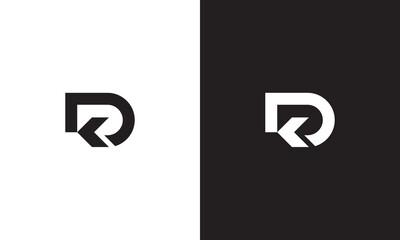 DK logo, monogram unique logo, black and white logo, premium elegant logo, letter DK Vector minimalist - obrazy, fototapety, plakaty