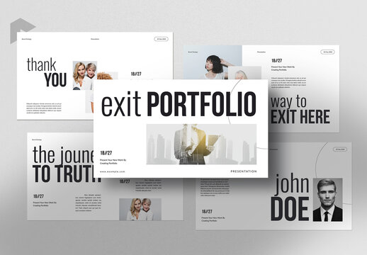 Exit Portfolio Template