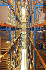 Robotic Warehouse Aisle