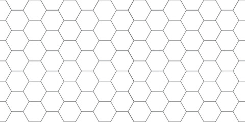 geometric pattern of a hexagon. seamless hexagonal background. vector illustration. design for background flyers, advertising, fabric, clothing, textile pattern