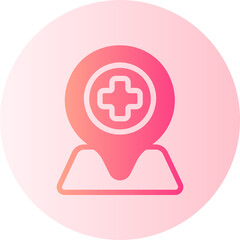 Obraz premium placeholder gradient icon