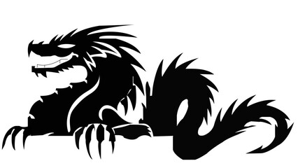 chinese dragon backgrounds black color dragon element backgrounds motivational backgrounds Art & Illustration
