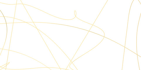 Seamless luxury wavy curve geometric premium golden random chaotic lines on transparent background. Luxury banner presentation gold wave line vector, illustration.