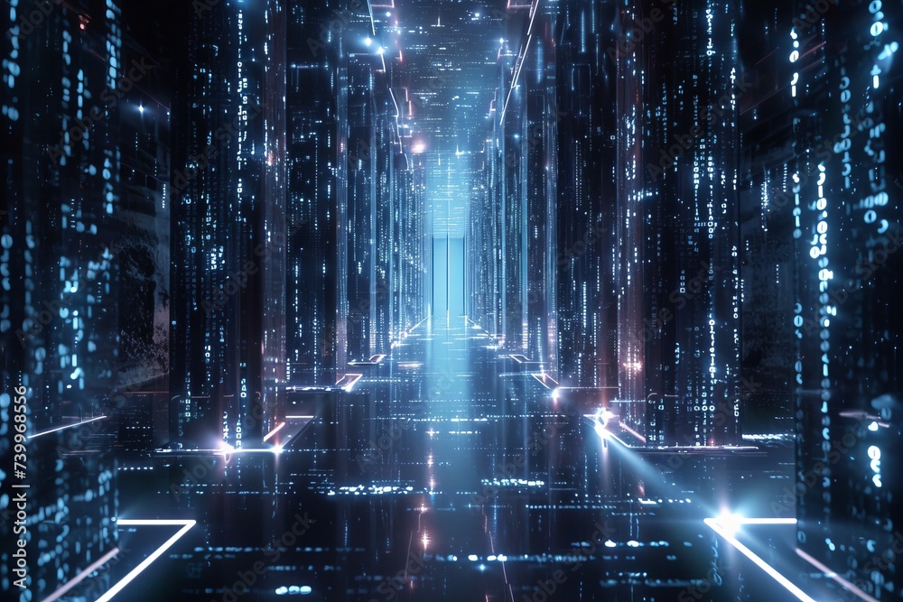Aufkleber Systems engineering, binary code, and programming are all aspects of digital transformation.