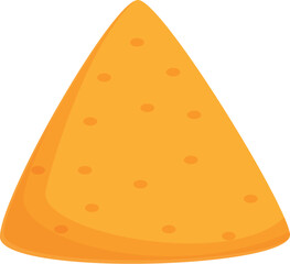 Party taco nachos icon cartoon vector. Food restaurant. Menu meal