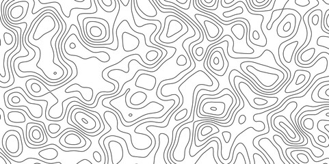 Abstract white topography vector background. Topographic map. Geographic mountain relief. counter map wavy line paper textrue. grid curve line abstract vector illustration .