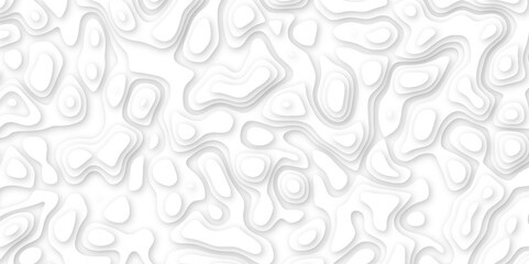 3d render, abstract white paper background. Paper cut vector art background banner texture. multi layer cutout geometric pattern on vector, Abstract soft white background with waves.	