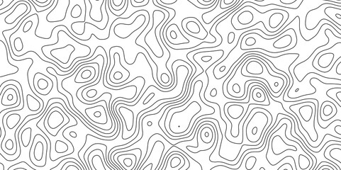 Abstract white topography vector background. Topographic map. Geographic mountain relief. counter map wavy line paper textrue. grid curve line abstract vector illustration .