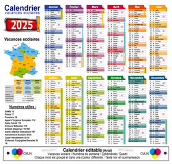 Calendrier 2025 - 07