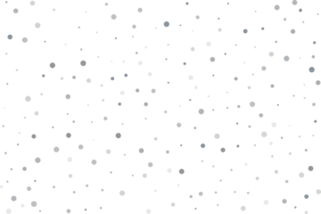 Silver polka dot confetti