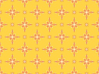 asian ikat seamless pattern traditional design illustration for background carpet clothing and home decoration 